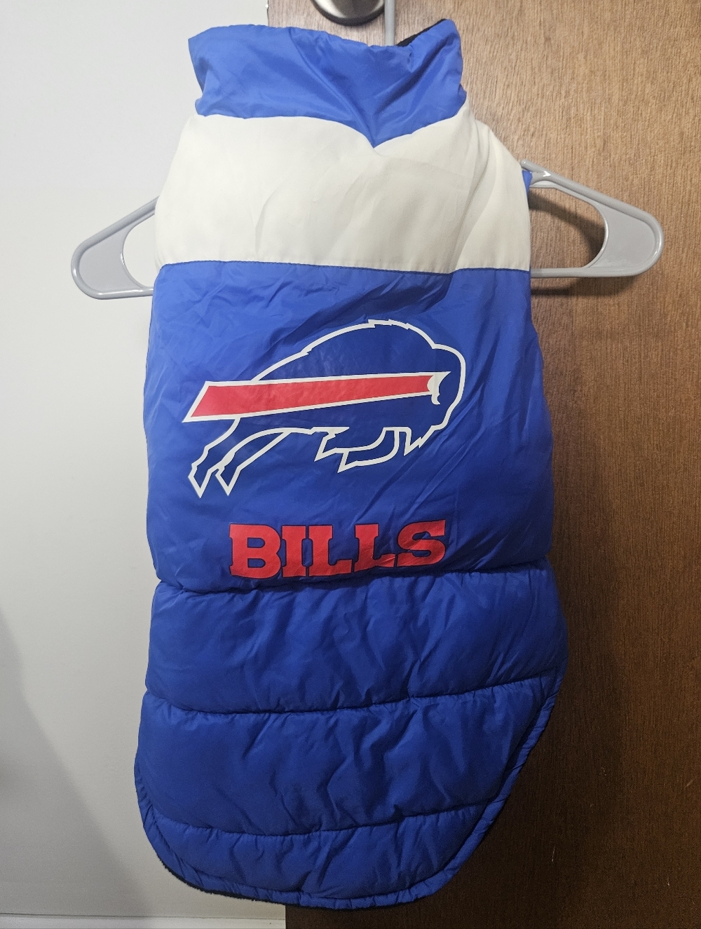 NWT NFL Buffalo Bills Football Pet Parka Puffer Vest Size XL Dog